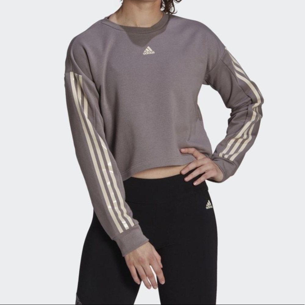 (M) Adidas x Zoe Saldana AEROREADY Sweatshirt